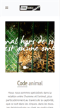 Mobile Screenshot of code-animal.com